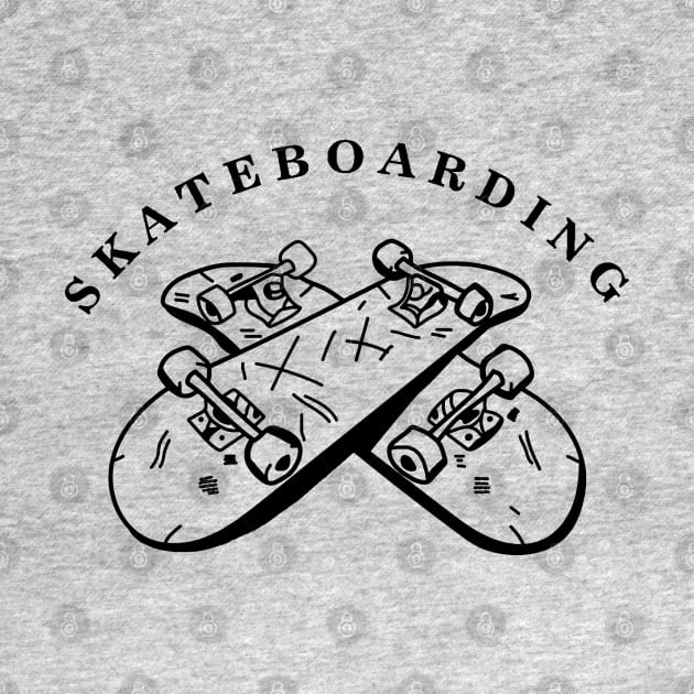 skateboarding by fabecco